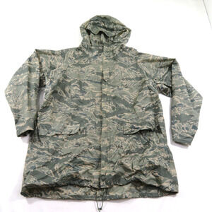 Orc Industries Military Parka Jacket Improved Rainsuit Digital Tiger Camo M